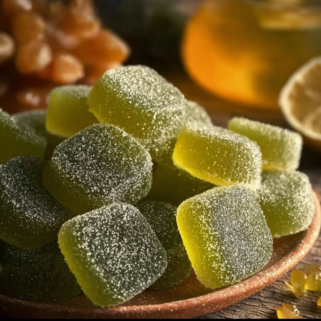 Green Tea, Lemon & Ginger Gummies