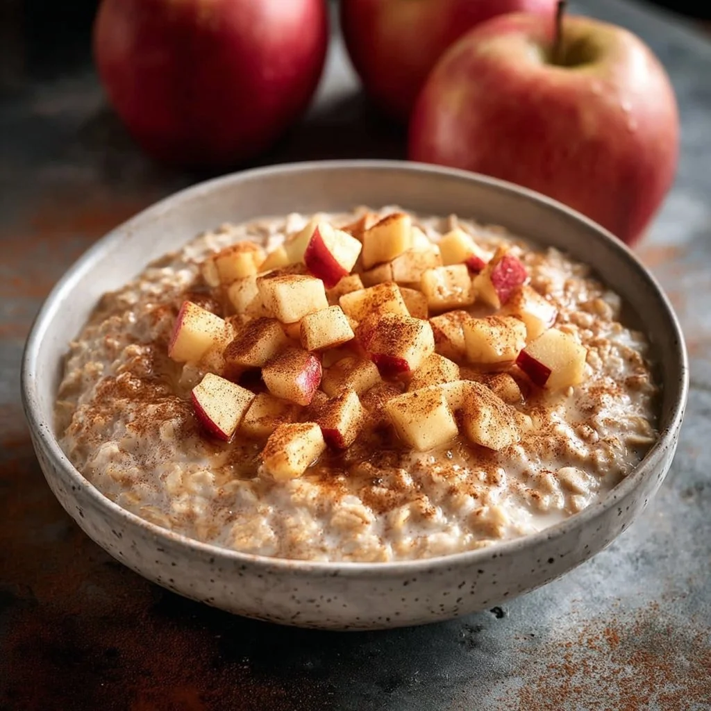 Apple Cinnamon Oatmeal Bowl
