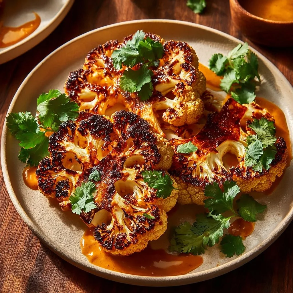 Buffalo Cauliflower Steak Recipe