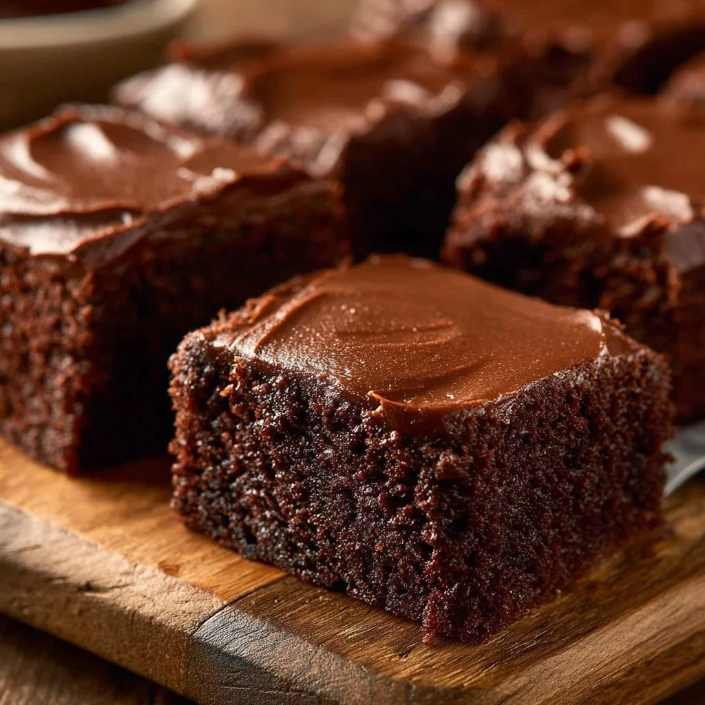 Delicious chocolate protein cake made with healthy ingredients.
