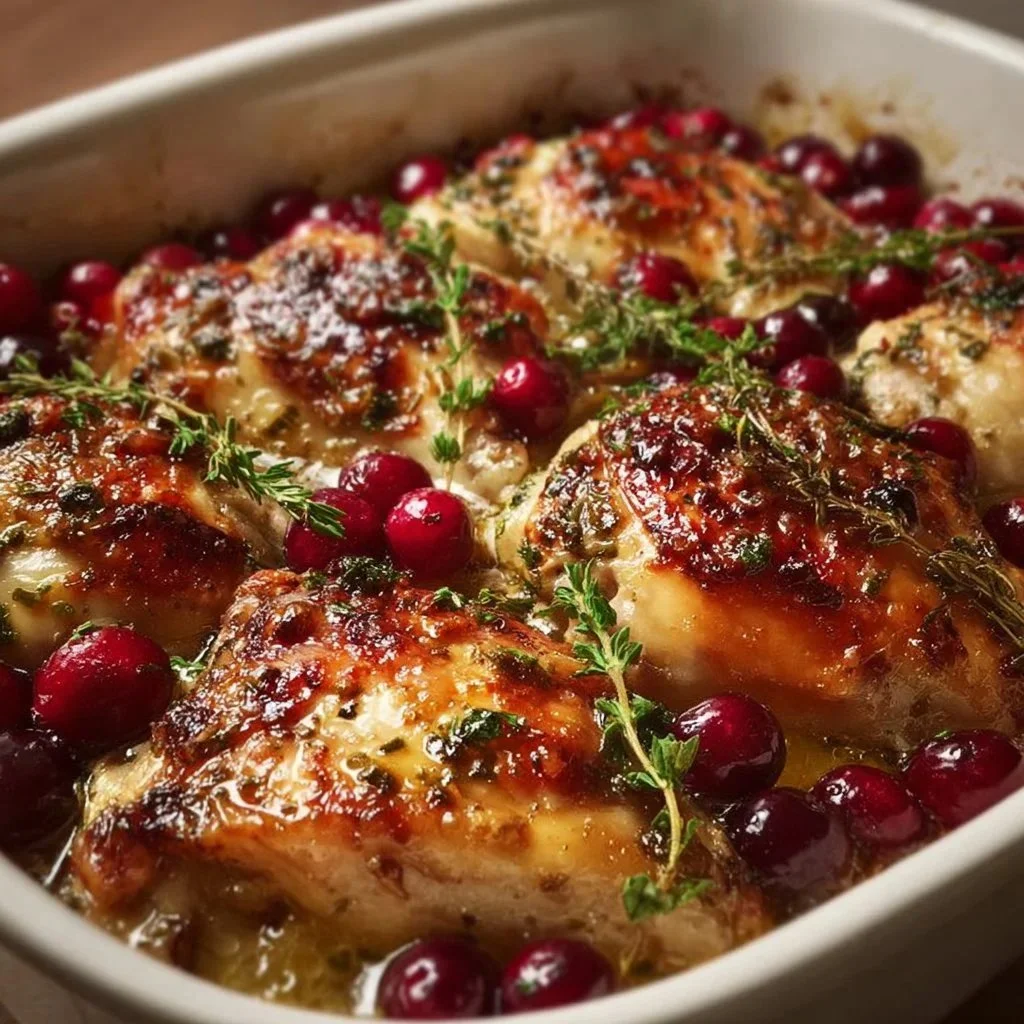 Cranberry Chicken Bake 3 Cranberry Chicken Bake