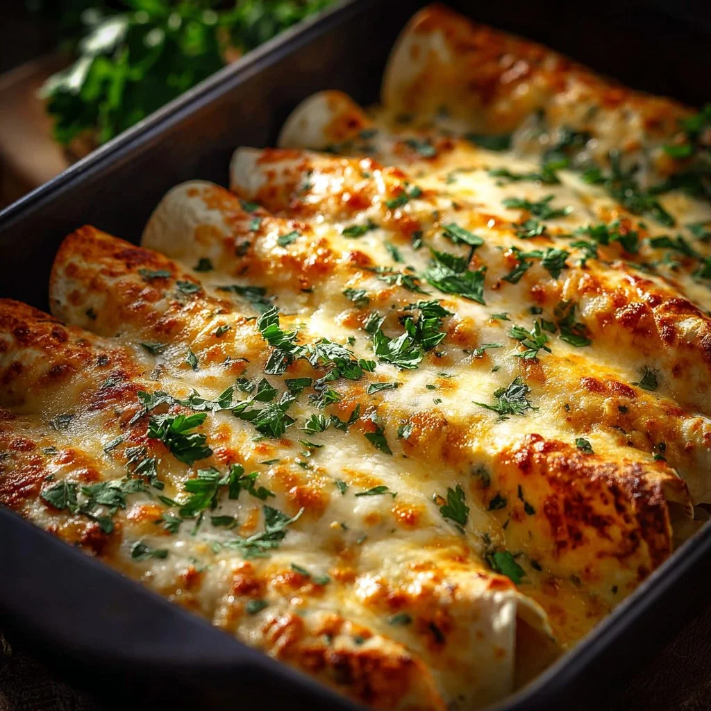 Best 20 Easy Dinner Recipes for Quick and Delicious Meals 9 Creamy White Chicken Enchiladas