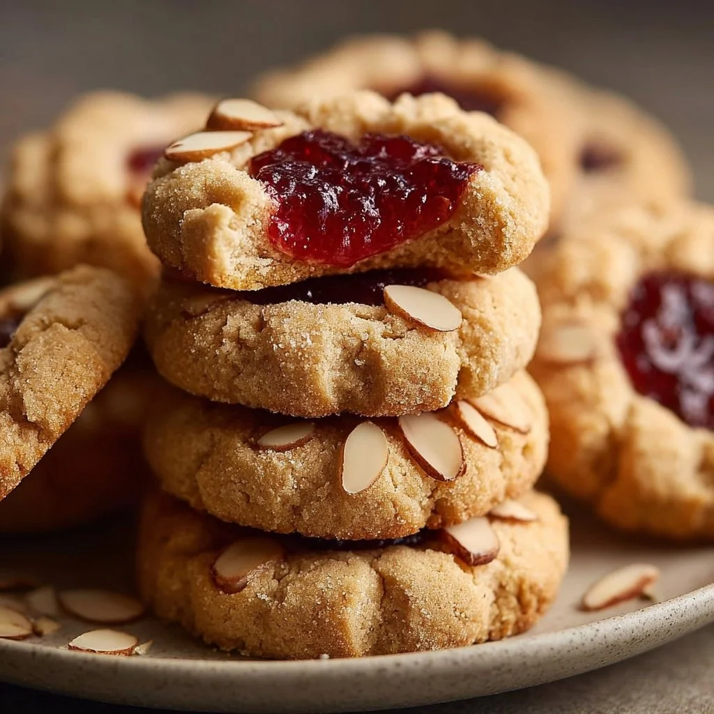 Peanut Butter and Jelly Cookies