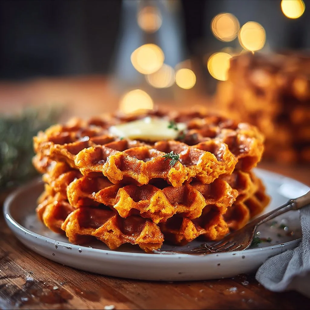 Sweet Potato Waffles 3 Sweet Potato Waffles